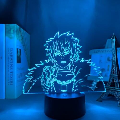 3d Lamp Anime The Disastrous Life of Saiki K Shun Kaidou for Bedroom Decorative Night Light Saiki Kusuo No Sai Nan Led Light