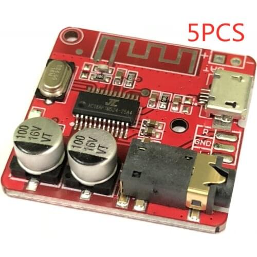 5PCS Car speaker amplifier Bluetooth module diy modification Bluetooth 4.1 audio receiver accessories motherboard Stereo