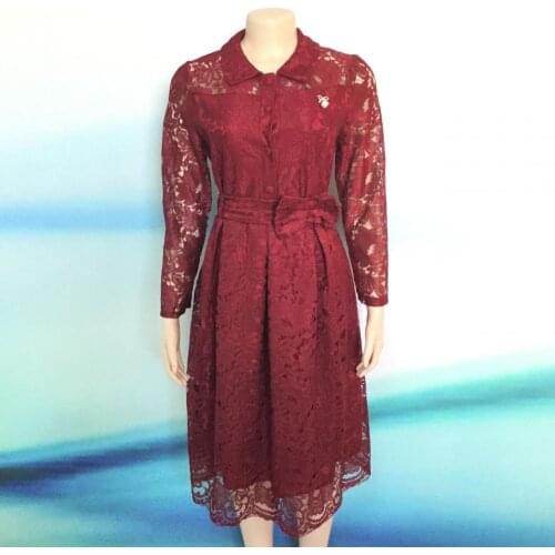 African Dresses Sexy Lace Bow Women Plus Size Clothing Robe Africaine Femme Vestidos Africanos Night Dress Women