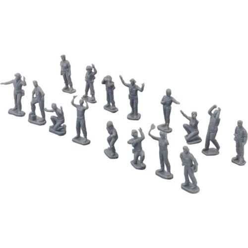 Base Model Figures for 15 x 15 x 17cm Model Assembly Robot Garage Random Type