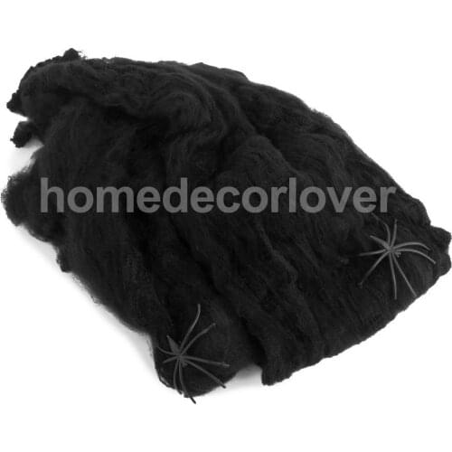 Gothic Spooky SPIDER WEB Haunted House Halloween Prop Party Decoration