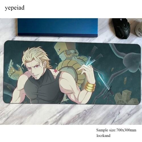 Jojos Bizarre Adventure mouse pad Computer mat big gaming mousepad Halloween Gift padmouse keyboard games pc gamer desk