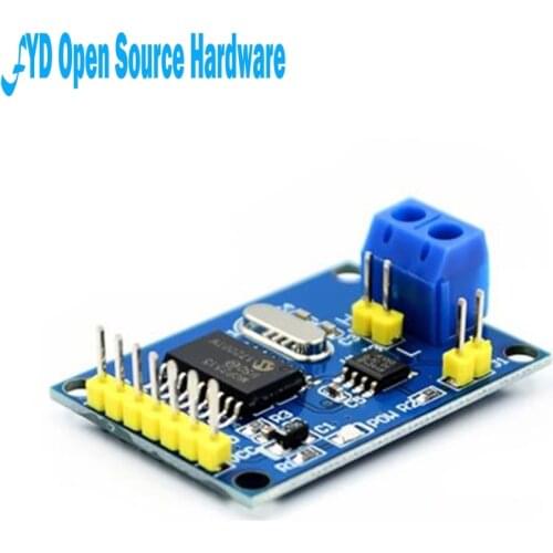 1pcs MCP2515 CAN Bus Module TJA1050 receiver SPI For 51 Diy Kit MCU ARM controller