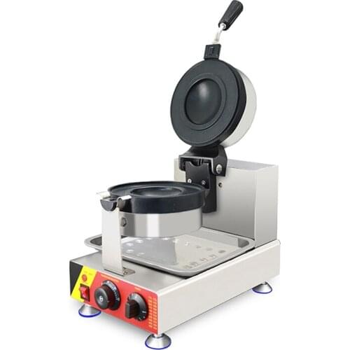 New electric ice cream burger crust commercial ice cream burger machine non-stick coating scones machine NP-597