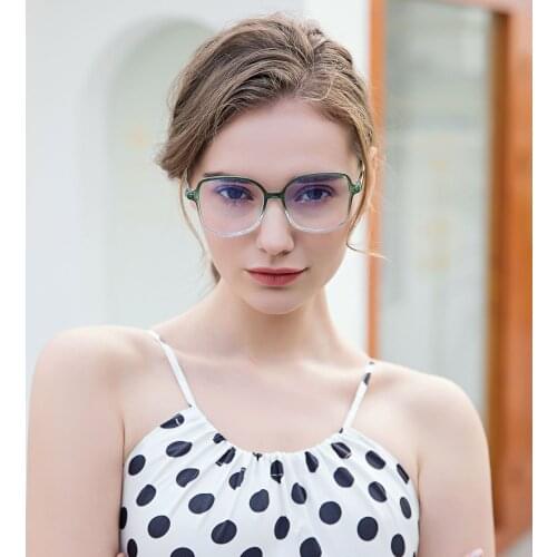 5 Colors Anti-blue Light Glasses Computer Eyewear Frame For Women&men Multi-deformation Flat Mirror Eyeglasses
