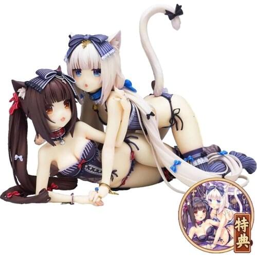 Pre-Sale Nekopara Chocolat Vanilla Japan Anime Figure Collectible Model Toys Pvc Model Cartoon Toys Desktop Ornaments