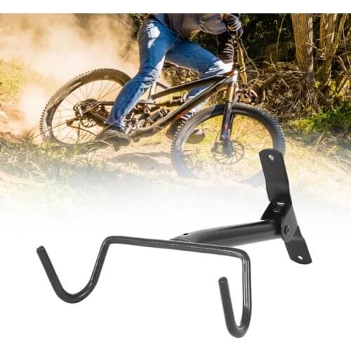Bike Rack Wall-Mounted High Stability Metal Foldable Bicycle Display Parking Storage Hanger for Outdoor Bike Rack Storage Hanger