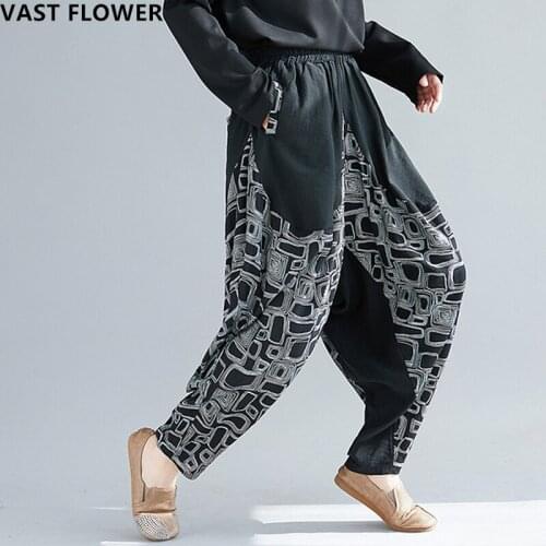Женские брюки в клетку VAST FLOWER China At AliExpress