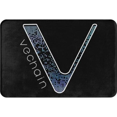 Vechain Crypto Miners Bedroom Mat VET Doormat Kitchen Carpet Entrance Door Rug Home Decor