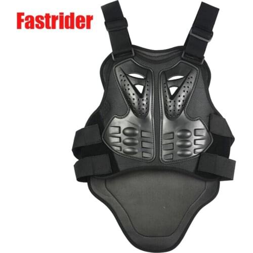 High quality new Motorcycle Body Armor vest Jacket Motocross Back Shoulder Protector Gear Black Veste de moto Body-Guard