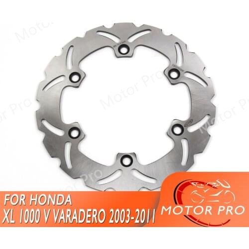 Motorcycle Rear Brake Disc FOR HONDA XL 1000 V VARADERO 2003 2004 2005 2006 2007 2008 2009 2010 2011 XL 1000V VARADERO ABS 04-11
