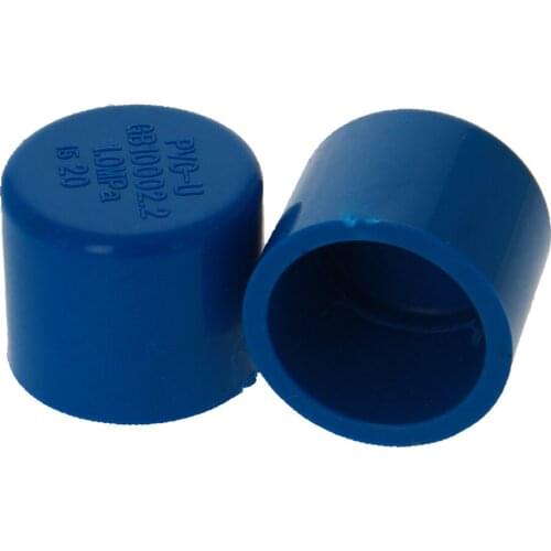 3/4 Inch PVC Pipe End Cap Pipe Fitting Socket Slip DN20/DN25/DN40/DN80 Kitchen Bathroom Accessories