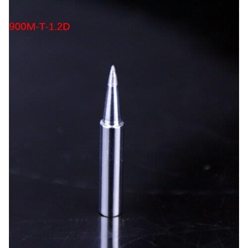 900M-T-1.2D 10pcs/lot lead-free pencil soldering Iron tips for soldering station shape-1.2D Free shipping