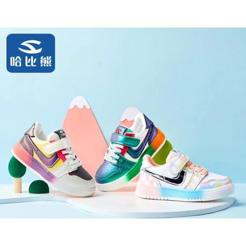 Kids Sport Shoes For Boys Running Sneakers Casual Sneaker Breathable Childrens Fashion Shoes 2021 Autumn Platform Light Shoes