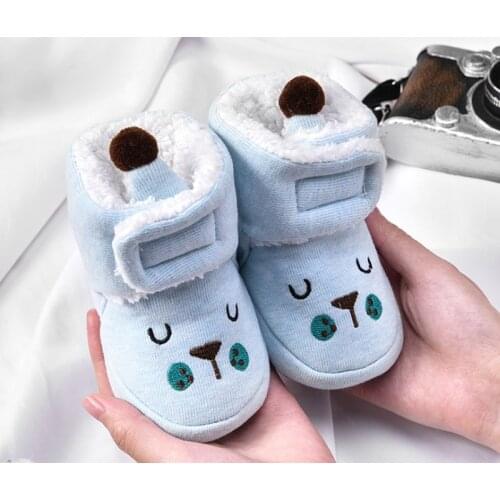 Baby Booties Winter Warm Newborn Boys Infant Boots Good For Russian Baby Shoes Nonslip Girls Shoes Plush 0-1 Years SandQ New