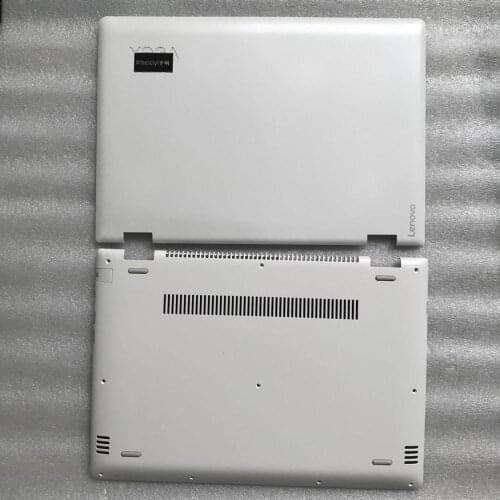 For new Lenovo Flex 4 14 back cover YOGA 510-14 lower cover bottom shell laptop A D shell white
