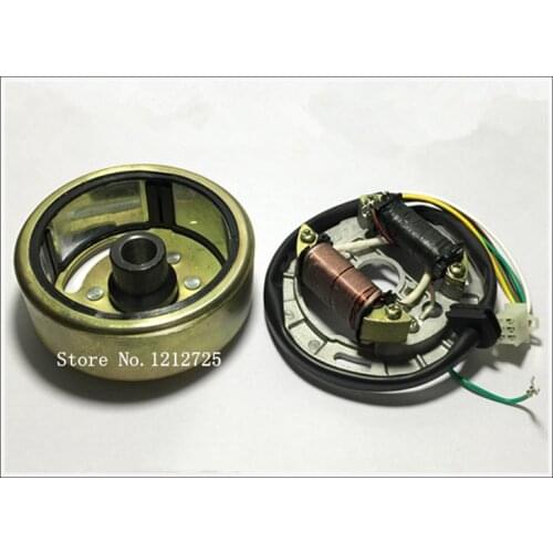 Two-stroke motorcycle AX100 Magneto stator rotor assembly AX 100 Generator stator rotor