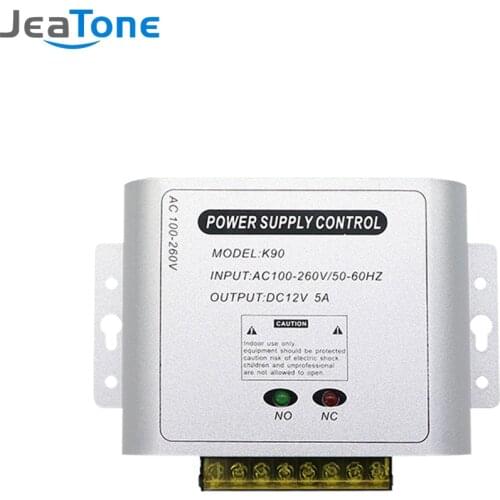 Jeatone Access Control Power Supply Transformer Door Supplier Adapter Covertor System Machine for Video Intercom Electronic Lock
