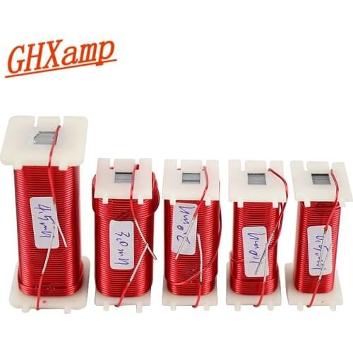 0.8mm Speaker Crossover Inductance Copper 0.5mh 1.0mh 2.0mh 3.0mh Oxygen-free Copper Frequency Divider Coil 1PC