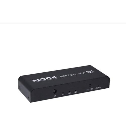 3 In 1 Out Switcher 3 Port Hub Box HDMI Switch 3x1 HDMI Splitter 1080p HD 1.4 With Remote Control for HDTV XBOX360 PS3