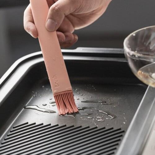 Kitchen oil brush household high temperature resistant baking food grade pancake silicone barbecue bbq accessories
