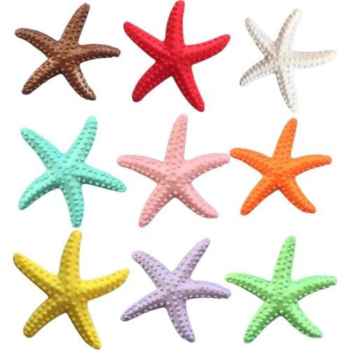 Hot Wall Ornament Simulation Starfish Realistic Plastic Cute Artificial Sea Star Home Decoration Tools