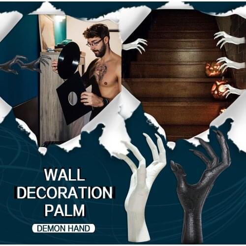 Witchs Hand Wall Hanging Statues Aesthetic Art Sculpture Resin Retro Wall Witch Hand Ornament Home Decoration #G3