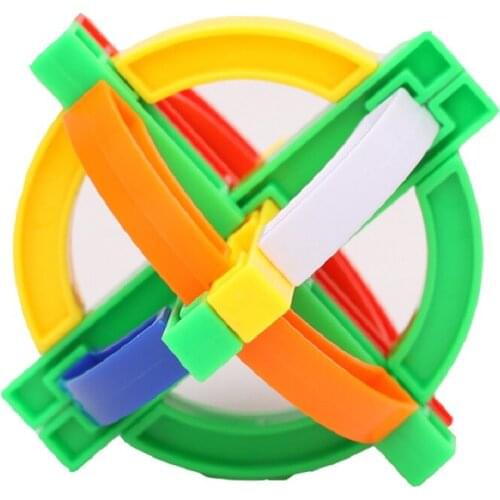 New Diansheng DIY Piece Ball Magic IQ Brain Teaser Kong Ming Lock 3D ABS Plastic Interlocking Puzzles Game Toy For Adults Kids