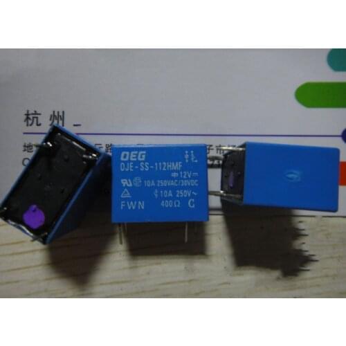 Original OJE-SS-112HMF 10A 250VAC 10A relays