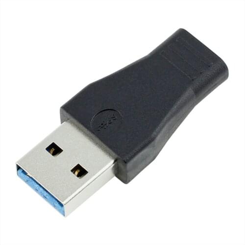 Laptop USB 3.0 Male to USB 3.1 Type C Female Data Converter Desktop USB3.1 Type-C to USB-C Female Port OTG Adapter Q99 - DJA99