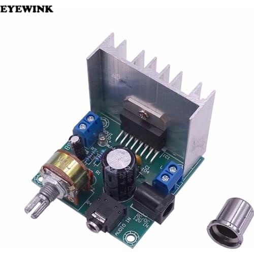 Tda7297 amplifier board digital amplifier board dual-channel amplifier board finished no noise 12V dual 15W (A type)