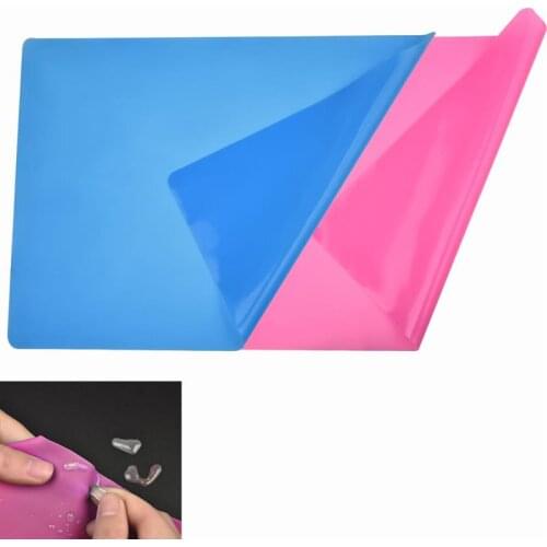Silicone Sheet for Crafts Jewelry Casting Moulds Mat Silicone Placemat Multipurpose Mat Nonstick Nonskid Heat-Resistant 30x40cm
