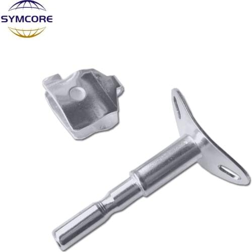 Folding robotic arm desk lamp floor lamp iron lampshade connector M10 shaft arc fixed personality DIY lighting accessories