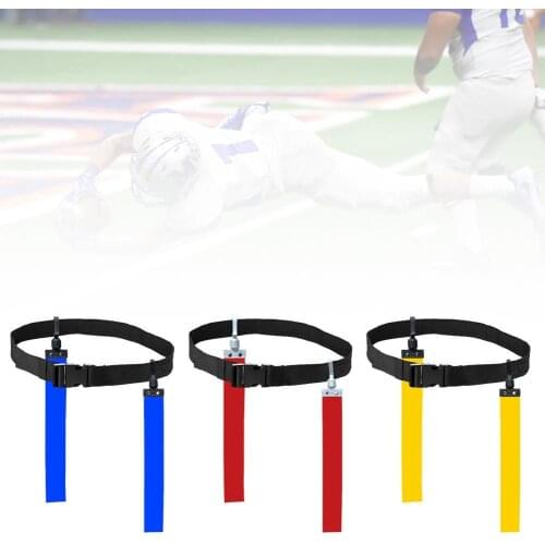 American Football Match Training Belt Adjustable Rugby Flag Tag Waist Strap