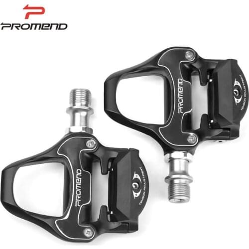Promend PD-97Road Bike Self-locking Pedals Palin Bearing Pedals Suitable for For SHIMANO SPD Lock Plate Bicycle Pedal