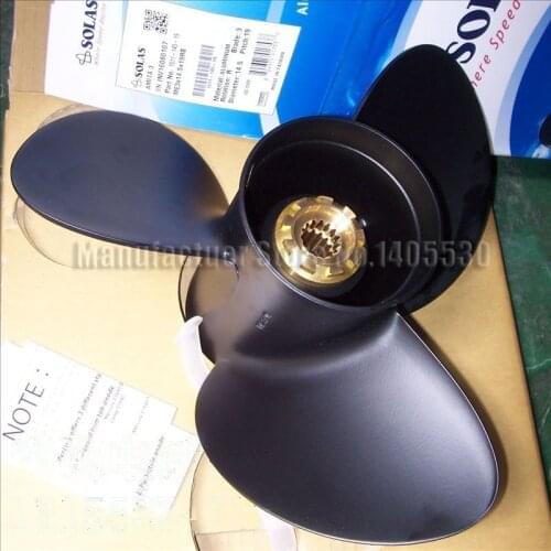 Top Quality Aluminum Propeller For Mercury Honda 150-250hp boat engines Mode number ME14.5X19