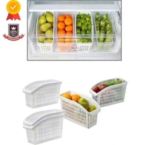 | 6 pieces | Kitchen Refrigerator Organizer Storage Box Kitchen Food Container Plastic Storage Box Kitchen Home Tools