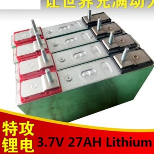 Battery 5C 3.7V High Discharge Rate 3.7V 27Ah Battery Lithium Ion 30ah Bateria for DIY Lifepo4 24v 36V Automotive Starter EV LED