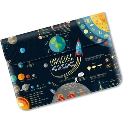 Starry Sky Cartoon Laptop Sleeve Bag for MacBook Air Pro Retina 11/13/15.6 inch 12/13/14/15 inch Notebook Case Cover for Dell HP