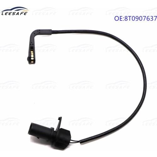 Front Brake Wear Pad Sensor 8T0907637 For Audi A4 A5 A6 A7 Q5 Quattro car front wheel brake pad wear sensor OEM NO 8T0 907 637
