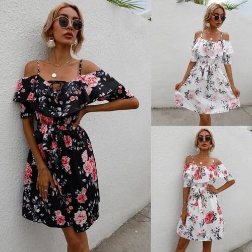 FSFLY Summer Dresses With Print