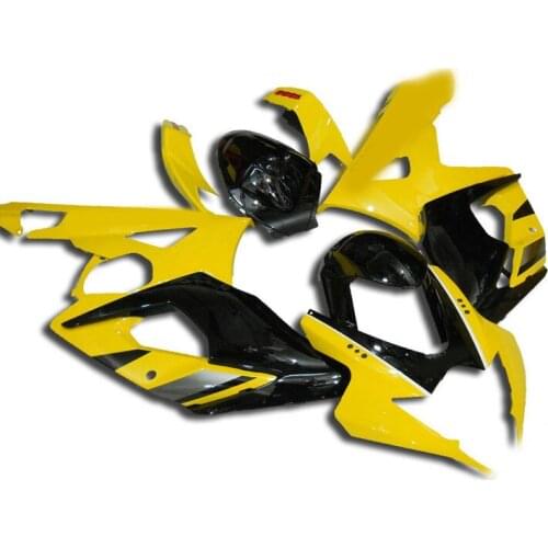 Injection mold Fairing kit for GSXR1000 05 06 GSXR 1000 K5 2005 2006 ABS Top yellow black Fairings Set+gifts SD42