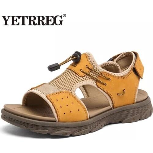 Summer Mens Sandals Hot Sale Mens Beach Sandals Outdoor Mens Wading Shoes Roman Designer Mens Footwear Summer Mens Shoes