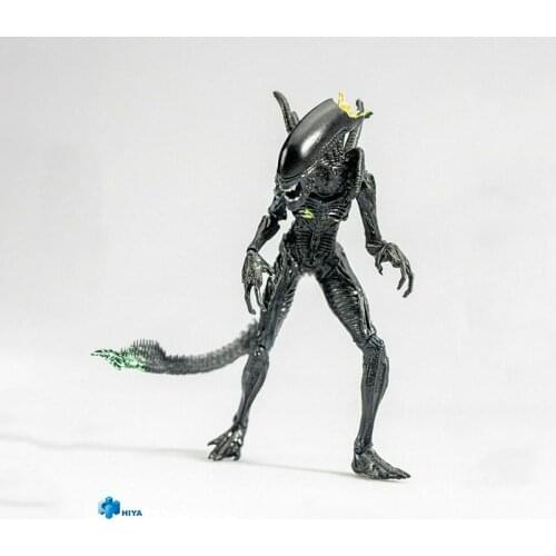 Hiya Toy 1/18 LA0069 AVP Blowout Alien Warrior Predator Mini Figure Collectible Model In Stock