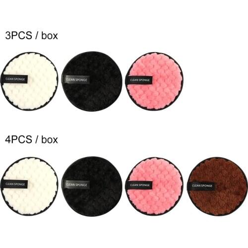 Makeup Remover Soft Microfiber Makeup Remover Towel Face Cleaner Puff Reusable Cleansing Cloth Pads Face Cleaning Tools