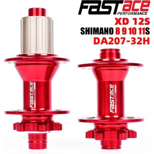 NEW Bicycle hubs Fastace DA207 mountain bike AM XC disc brake drum 8 9 10 11 speed XD 12 speed 32 holes ENDURO bearing MTB partS