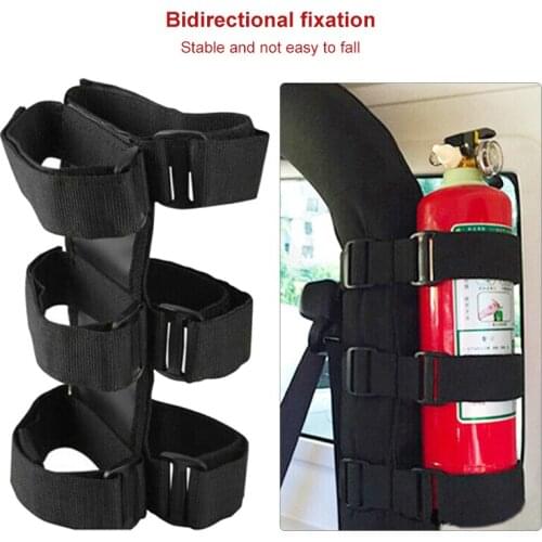Oxford Fire Extinguisher Holder,Car Accessories for Jeep Wrangler Tj Jk Jl 1997-2018 B