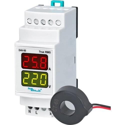 Samwha-Dsp DAV-60/100/250 Digital Ammeter & Voltmeter With External C.T