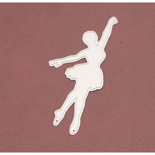 Die Cutting dies Ballerina metal craft paper die Scrapbooking/DIY Embossing mould Easter New Year
