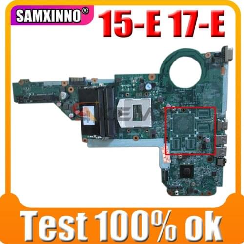 High quality For HP 15-E 17-E Laptop Motherboard 713255-501 713255-001 PGA947 DA0R63MB6F1 DDR3 MB 100% Tested Fast Ship